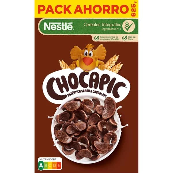 Cereales NESTLÉ CHOCAPIC, caja 625 g - 0.62 kg - Imagen del producto en Findit
