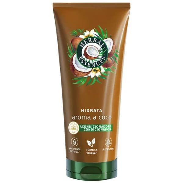 Acondicionador aroma a coco HERBAL ESSENCES, bote 250 ml - 1 ud - Imagen del producto en Findit
