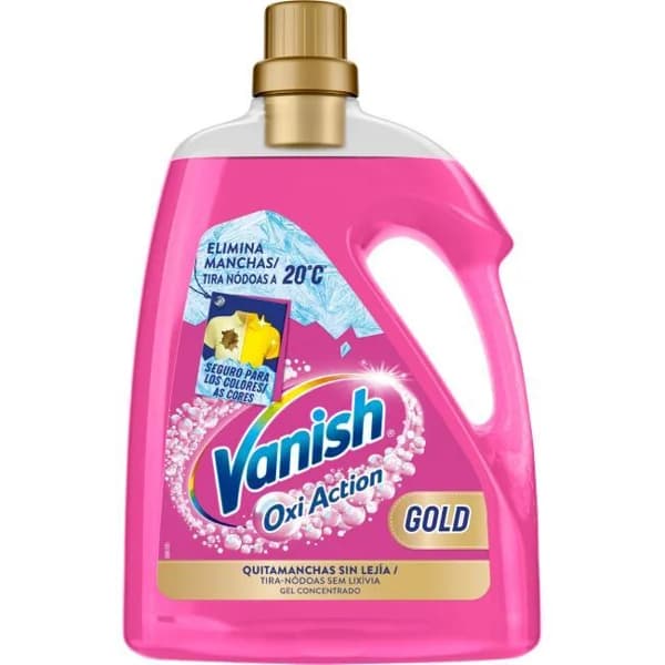 Quitamanchas gel VANISH GOLD OXI PINK, garrafa 2,21 litros - 2.21 l - Imagen del producto en Findit