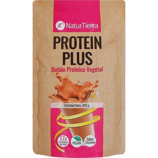 Batido Protein Plus NATURTIERRA, paquete 300 g - 0.3 kg - Imagen del producto en Findit