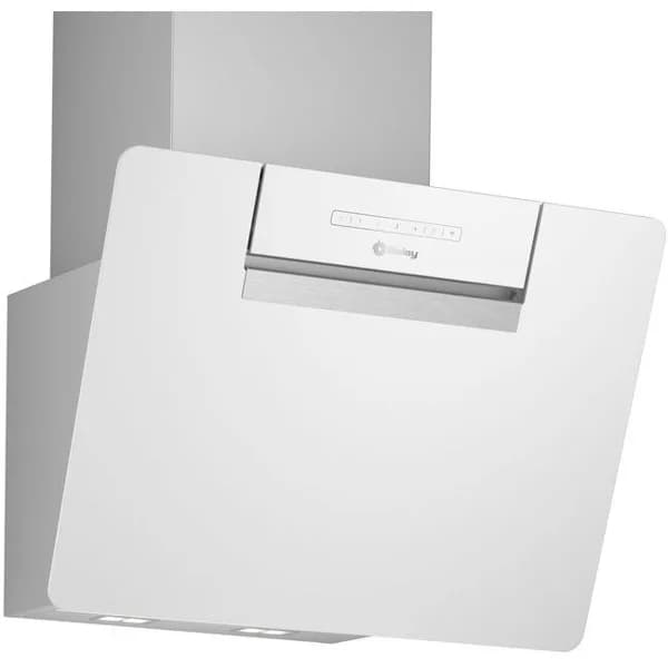Campana de pared decorativa inclinada de 60 cm cristal blanco 3BC567GBH BALAY - 1 ud - Imagen del producto en Findit