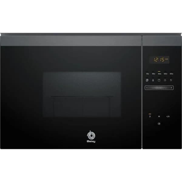 Microondas integrable 59x38 cm cristal negro 3CG4175G3 BALAY - 900 ud - Imagen del producto en Findit
