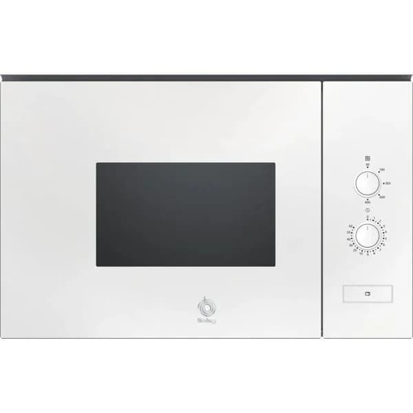 Microondas integrable 38,2x59,4x31,7 cm cristal blanco 3CP5002B3 BALAY - 800 ud - Imagen del producto en Findit