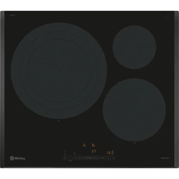 Placa de inducción de 60 cm negro sin marco 3EB967LH BALAY - 1 ud - Imagen del producto en Findit
