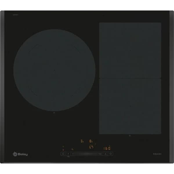 Placa de inducción de 60 cm negro sin marco 3EB968LH BALAY - 1 ud - Imagen del producto en Findit