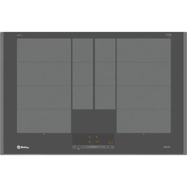Placa de inducción de 80 cm gris antracita sin marco 3EB980AH BALAY - 1 ud - Imagen del producto en Findit