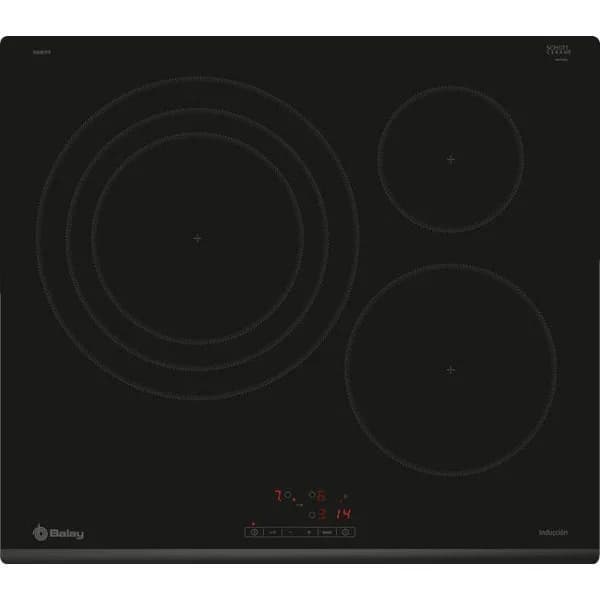 Placa de inducción de 60 cm negro sin marco 3EB967FRE BALAY - 1 ud - Imagen del producto en Findit