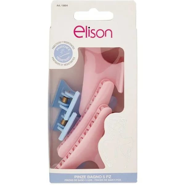 Pinzas de baño ELISON, pack 5 uds - 5 ud - Imagen del producto en Findit