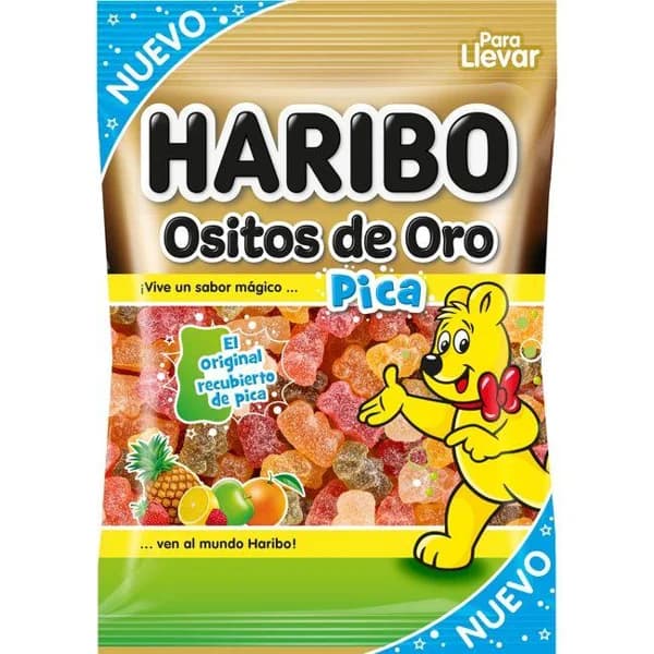 Caramelos de goma Ositos de Oro pica HARIBO, bolsa 100 g - 0.1 kg - Imagen del producto en Findit