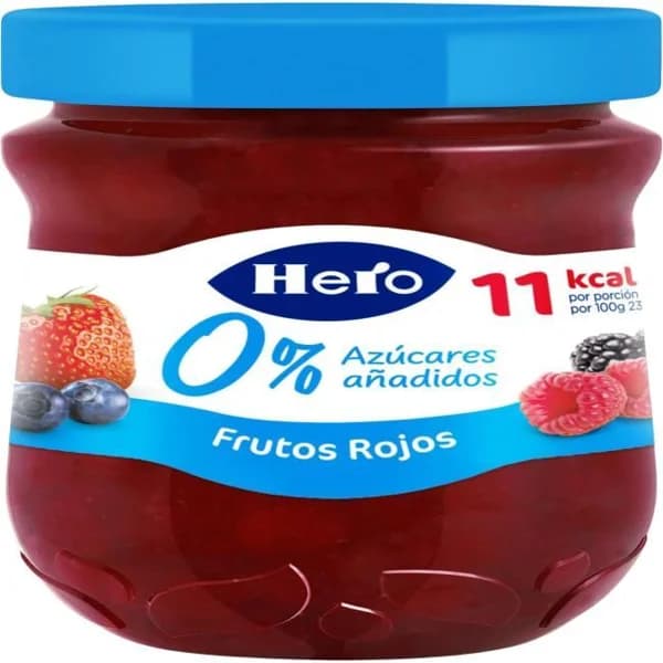 Confitura de frutos rojos HERO DIET, frasco 280 g - 0.28 kg - Imagen del producto en Findit