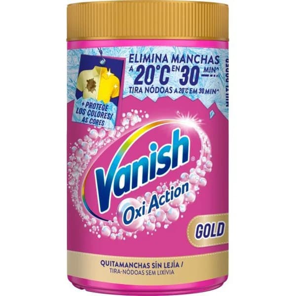 Quitamanchas en polvo VANISH GOLD OXI PINK, bote 1,45 kg - 1.45 kg - Imagen del producto en Findit