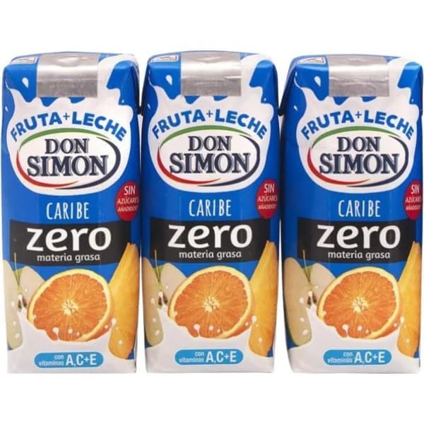 Lactozumo funciona sabor Caribe DON SIMON, pack 3x330 ml - 0.99 l - Imagen del producto en Findit