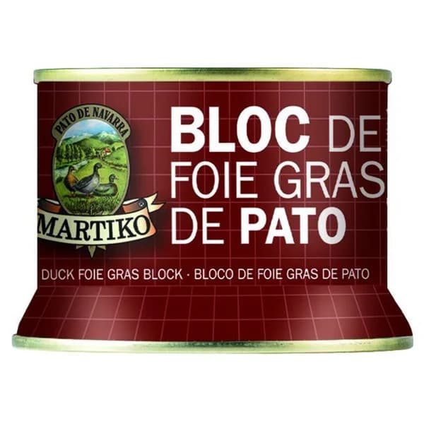 Bloc foie de pato MARTIKO, lata 130 g - 1 ud - Imagen del producto en Findit
