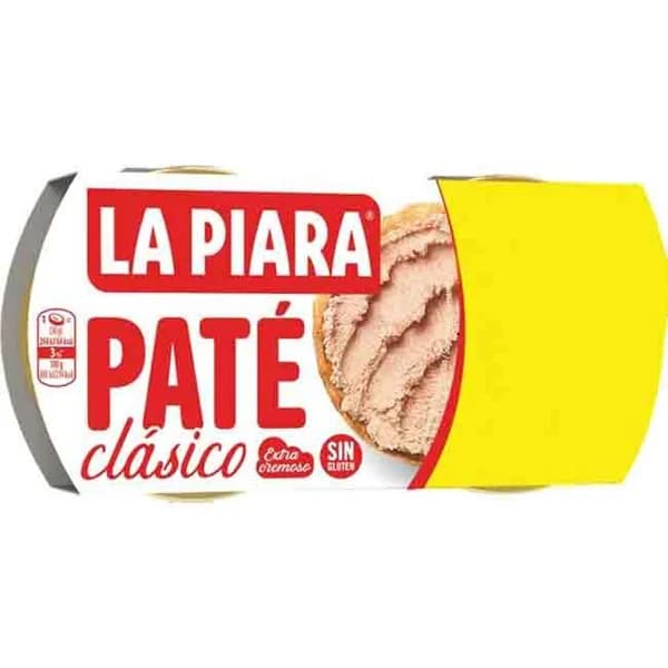 Paté clásico LA PIARA, pack 2x75 g - 1 ud - Imagen del producto en Findit