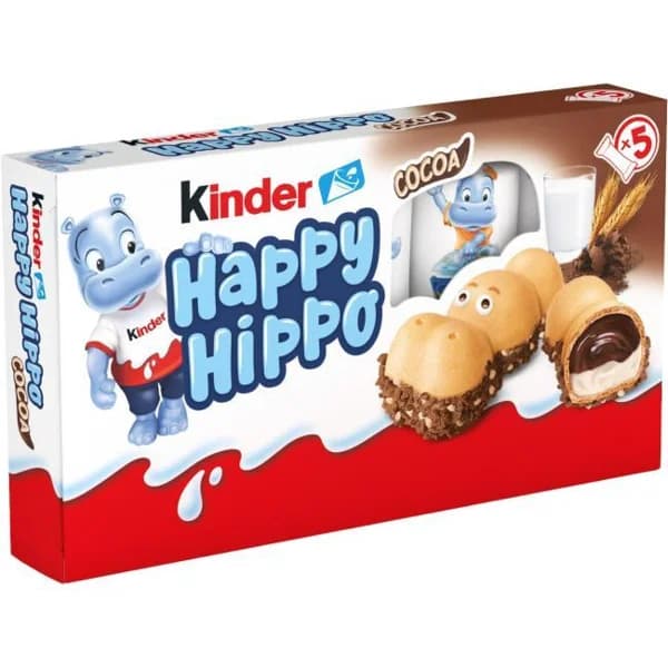 Happy Hippo KINDER, 5 uds, caja 103,5 g - 0.1 kg - Imagen del producto en Findit
