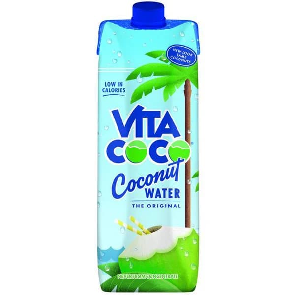 Agua de coco natural VITA COCO, brik 33 cl - 1 ud - Imagen del producto en Findit