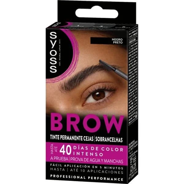 Tinte cejas 1-1 negro SYOSS, caja 1 ud - 1 ud - Imagen del producto en Findit