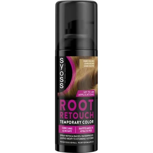 Retoca raíz rubio oscuro SYOSS, spray 120 ml - 1 ud - Imagen del producto en Findit