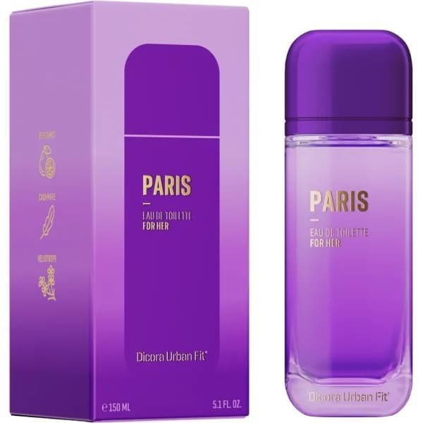 Colonia para mujer Paris DICORA URBAN FIT, vaporizador 150 ml - 1 ud - Imagen del producto en Findit