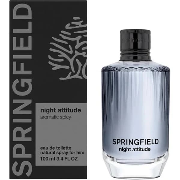 Colonia para hombre Nnight Att SPRINGFIELD, vaporizador 100 ml - 1 ud - Imagen del producto en Findit