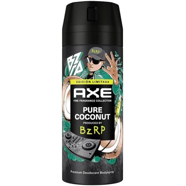 Desodorante fragrance Bizarrap AXE, spray 150 ml - 1 ud - Imagen del producto en Findit