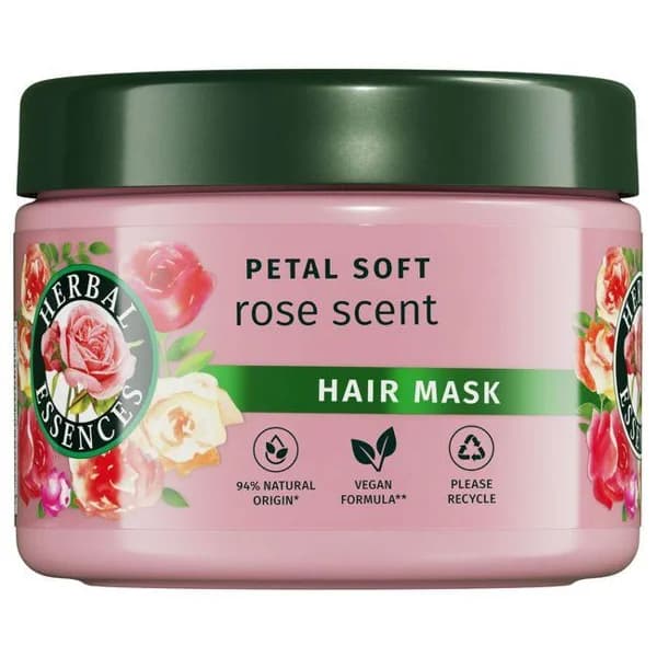 Mascarilla aroma a rosa HERBAL ESSENCES, tarro 500 ml - 1 ud - Imagen del producto en Findit