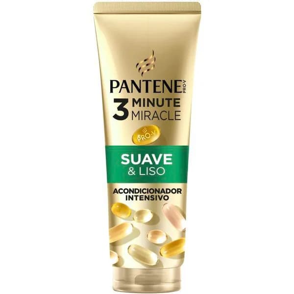 Acondicionador Intensivo 3MM Suave&Liso PANTENE, tubo 220 ml - 1 ud - Imagen del producto en Findit