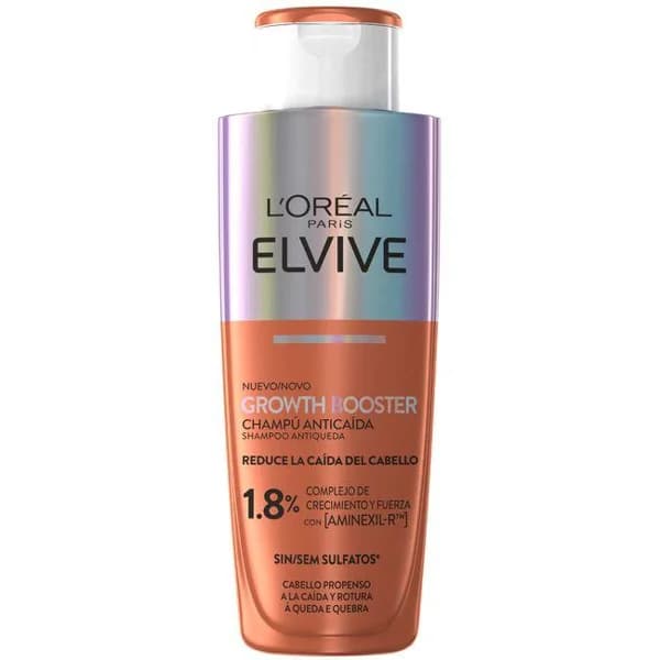 Champú anticaída Growth Booster ELVIVE, bote 200 ml - 1 ud - Imagen del producto en Findit