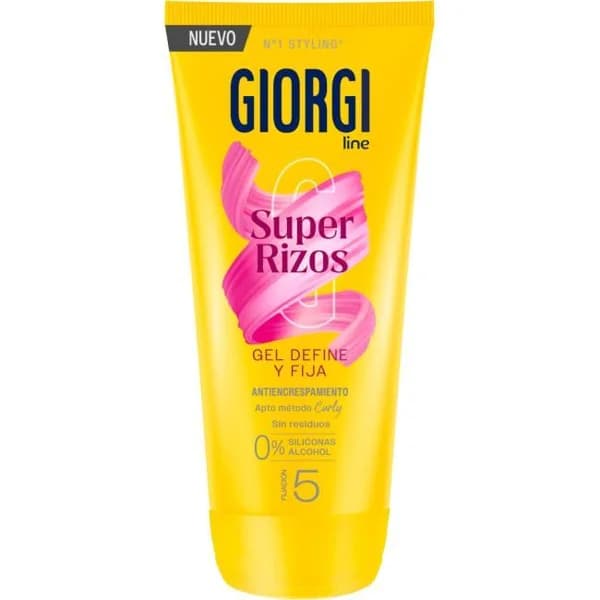 Gel fijación super rizos GIORGI, tubo 170 ml - 1 ud - Imagen del producto en Findit