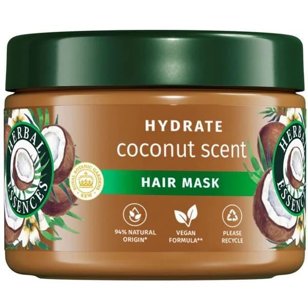 Mascarilla aroma a coco HERBAL ESSENCES, tarro 300 ml - 1 ud - Imagen del producto en Findit