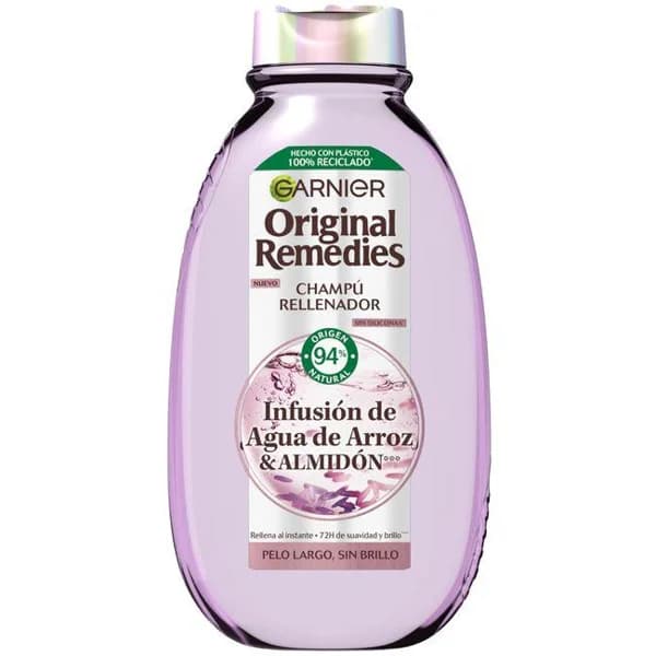 Champú de arroz ORIGINAL REMEDIES, bote 300 ml - 1 ud - Imagen del producto en Findit