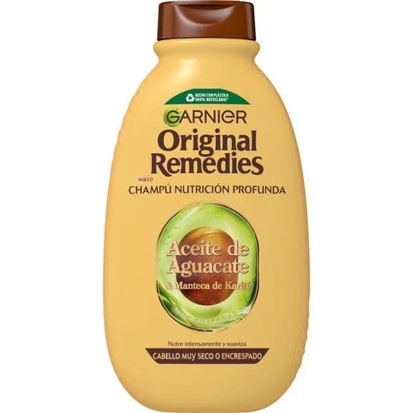 Champú ultra nutritivo ORIGINAL REMEDIES, bote 600 ml - 1 ud - Imagen del producto en Findit