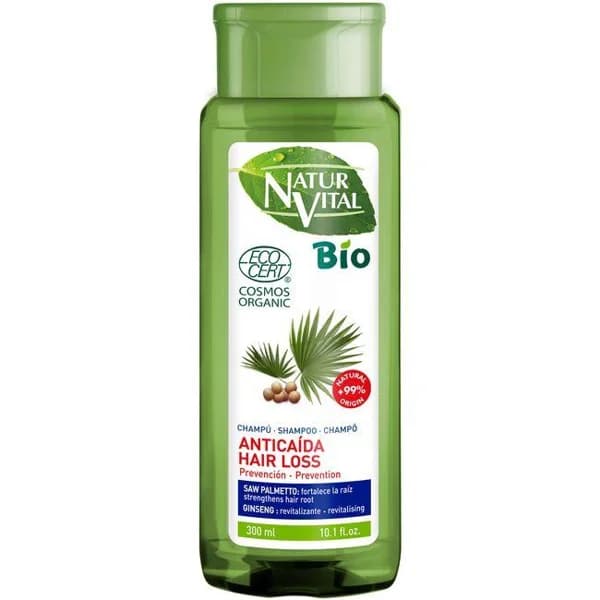 Champú bio anticaida NATUR VITAL, bote 300 ml - 1 ud - Imagen del producto en Findit