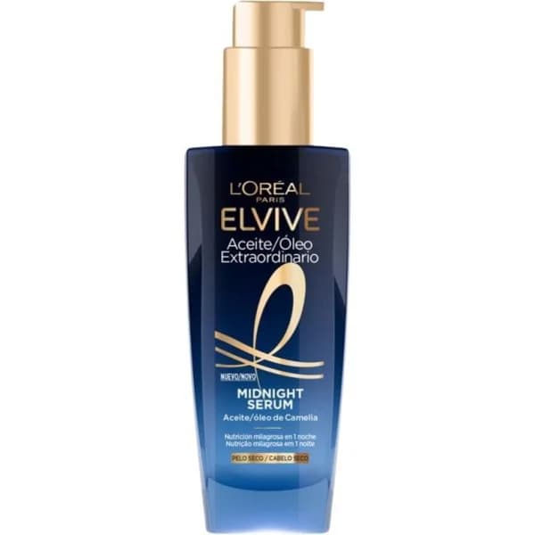 Sérum aceite de noche ELVIVE, dosificador 250 ml - 1 ud - Imagen del producto en Findit