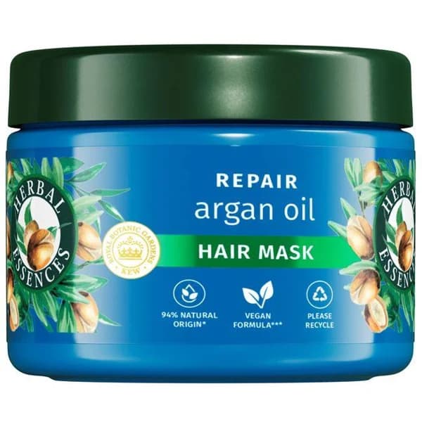 Mascarilla argán HERBAL ESSENCES, tarro 300 ml - 1 ud - Imagen del producto en Findit