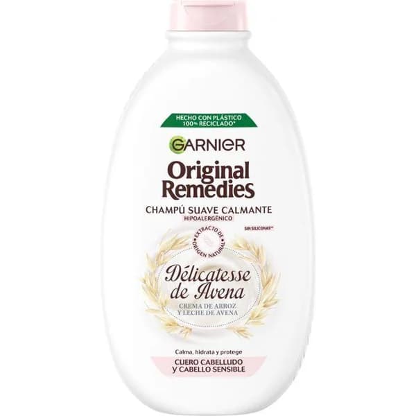 Champú suave calmante ORIGINAL REMEDIES, bote 600 ml - 1 ud - Imagen del producto en Findit