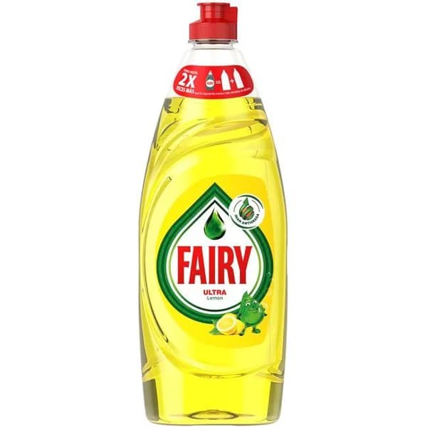 Lavavajillas mano limón FAIRY, botella 615 ml - 0.61 l - Imagen del producto en Findit