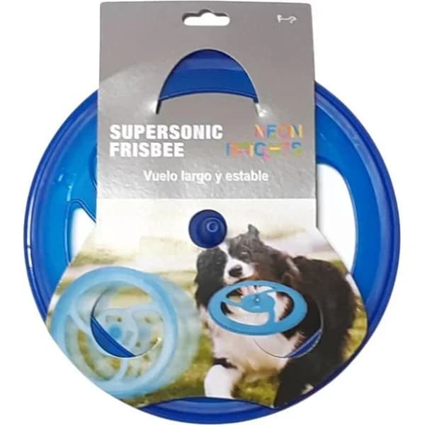 Super sonic mordedor frisbee para perro SANDIMAS, 1 ud - 1 ud - Imagen del producto en Findit