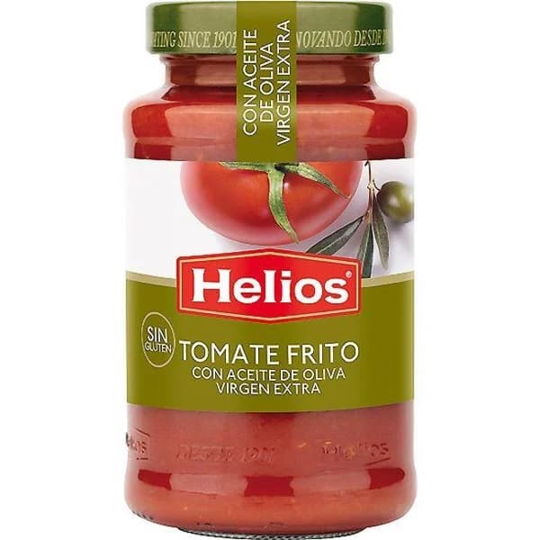 Tomate Mediterráneo HELIOS, frasco 560 g - 0.56 kg - Imagen del producto en Findit