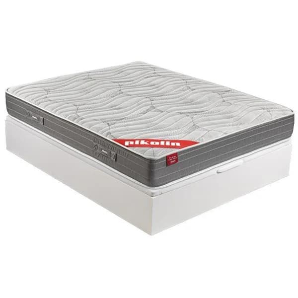 Colchón mixto con Canapé abatible Blanco 90x190 cm Deba PIKOLIN - 1 ud - Imagen del producto en Findit