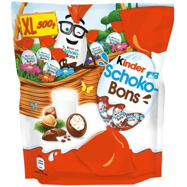 Huevos Schokobons KINDER, bolsa 500 g - 0.5 kg - Imagen del producto en Findit