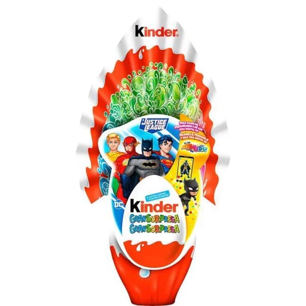 Huevo sorpresa grande Avengers KINDER, 1 ud., 150 g - 1 ud - Imagen del producto en Findit