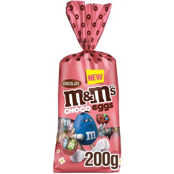 Huevos de chocolate de Pascua M&M'S, bolsa 200 g - 1 ud - Imagen del producto en Findit
