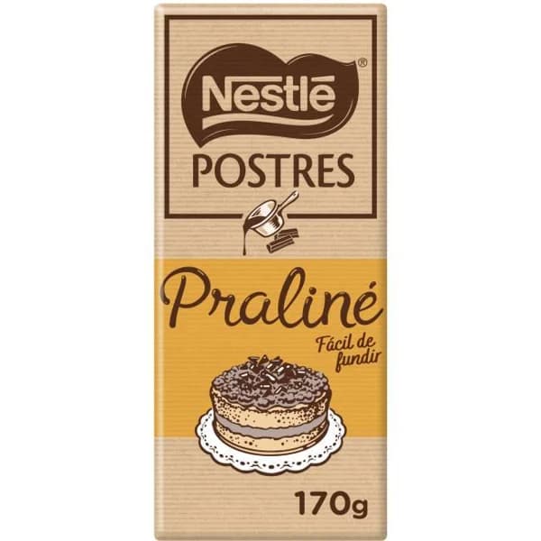 Chocolate praliné para postres NESTLÉ, tableta 170 g - 0.17 kg - Imagen del producto en Findit