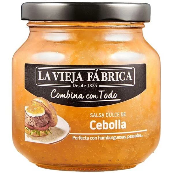 Salsa dulce cebollaLA VIEJA FABRICA, frasco 290 g - 0.29 kg - Imagen del producto en Findit