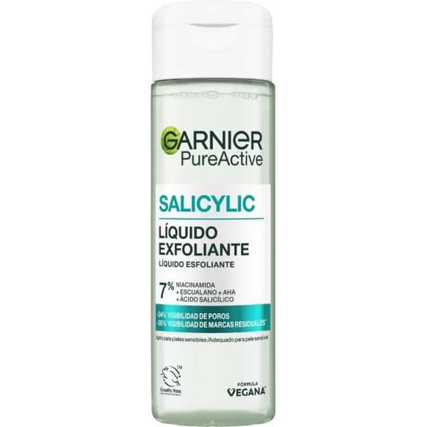 Líquido exfoliante piel sensible GARNIER P. ACTIVE, bote 120 ml - 0.12 l - Imagen del producto en Findit