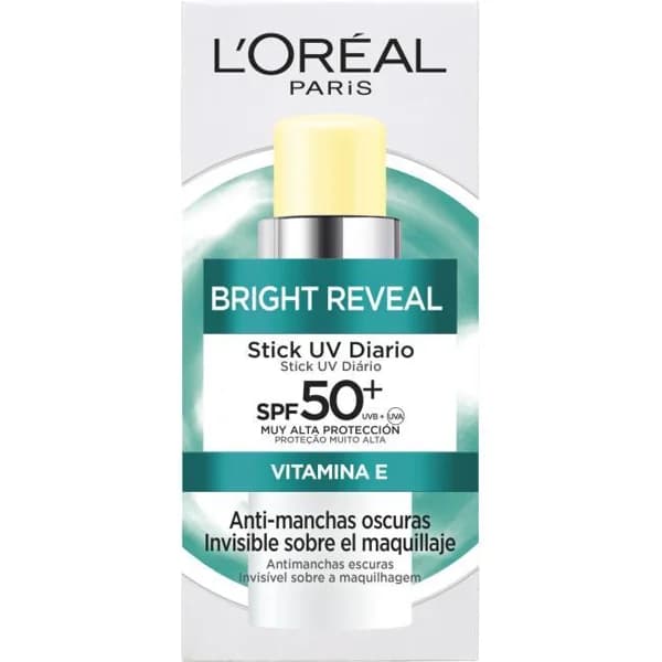 Crema antimanchas Uv Melastick L`ORÉAL BRIGHT REVEAL, bote 9 g - 0.01 kg - Imagen del producto en Findit
