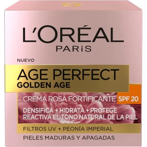 Crema de día Golden Age SPF20 L`OREAL AGE PERFECT, tarro 50 ml - 0.05 l - Imagen del producto en Findit