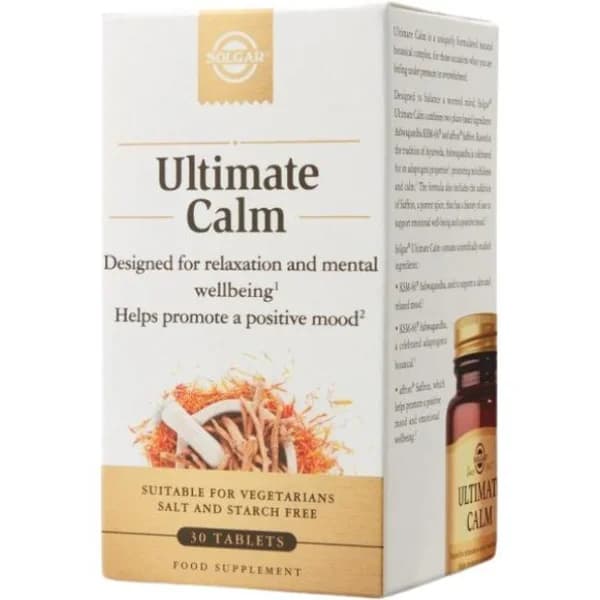 Ultimate Calma SOLGAR, bote 30 uds - 30 ud - Imagen del producto en Findit