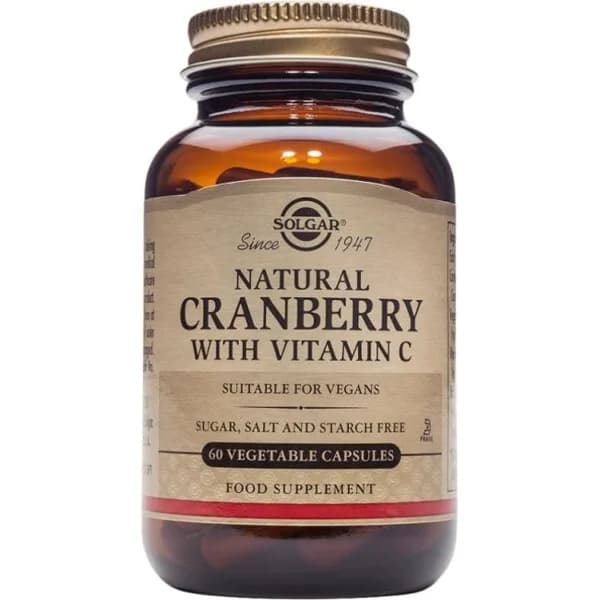 Arándano rojo Vitamina C SOLGAR, bote 60 uds - 60 ud - Imagen del producto en Findit